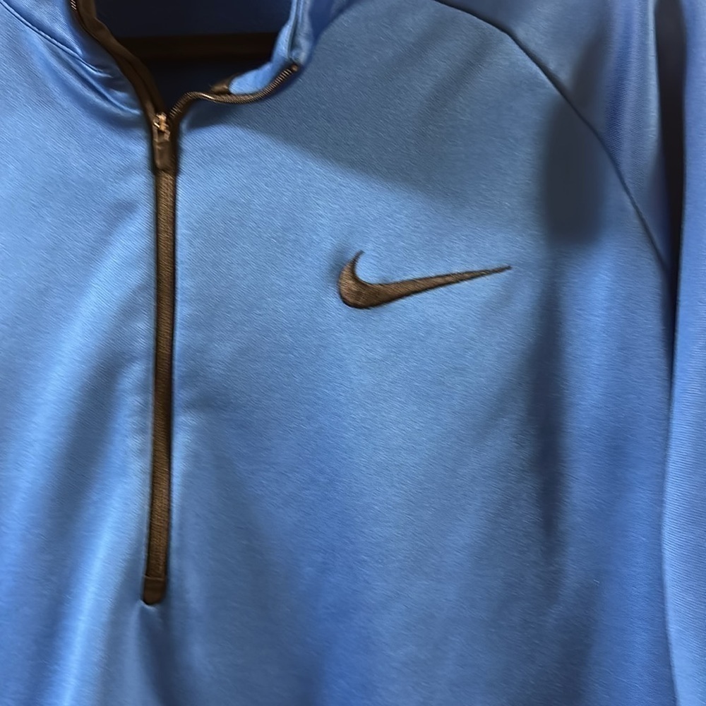 NIKE Therma Dri-Fit 1/4 Zip Fleece Lined Pullover Sz XXLARGE - Picture 4 of 7